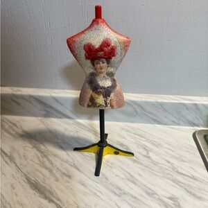 Michal Negrin Red and Yellow Mannequin Sculpture